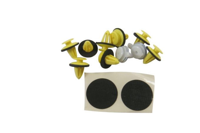 Zestaw montażowy nakładki słupka zewnętrznego "A" Discovery 3 (komplet na 2 sztuki)