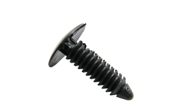 Kołek mocowania maskownicy chłodnicy Defender / tapicerki dachu czarny Defender / nasadki zderzaka przód Defender od 98 (VIN: WA138480)