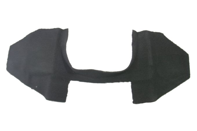 Dywanik welurowy tunel środkowy góra Defender TD5 od 2003 (VIN 3A647097) Ebony Black