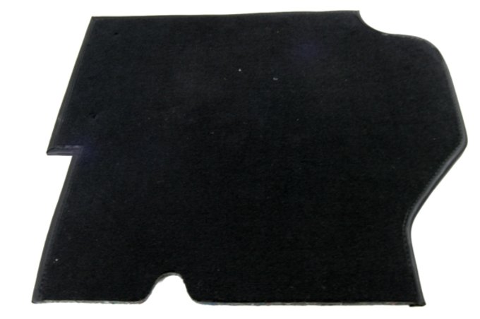 Dywanik welurowy przód prawy Defender TD5 od 2003 (VIN 3A647097) z klimatyzacją (Ebony Black)