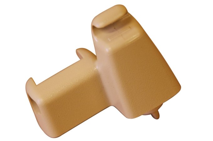 Uchwyt zamocowania osłony przeciwsłonecznej RR L322 prawy (Pergamin)