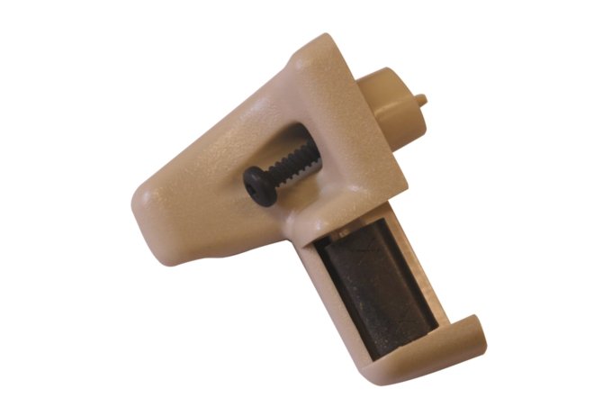 Uchwyt zamocowania osłony przeciwsłonecznej RR L322 lewy (Pergamin)