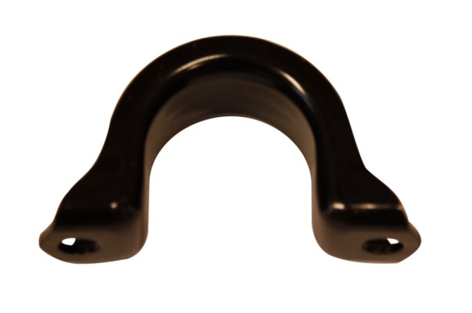 Obejma metalowa gumy zamocowania stabilizatora mostu tył Defender 90 od 99 (VIN:XA159807)