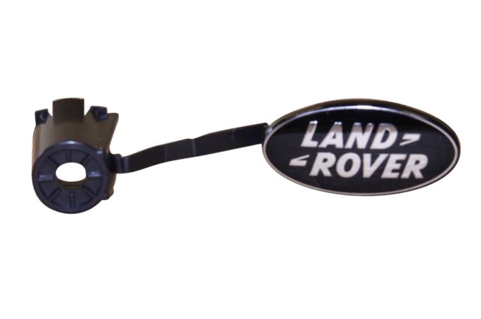 Logo "Land Rover" tapicerki drzwi przód RR L322 (srebrne)
