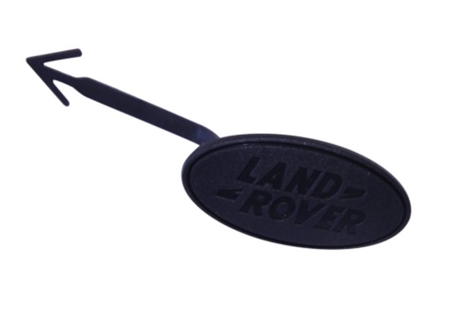 Logo „Land Rover” tapicerki drzwi RR L322 / RR od 2010 (czarne)