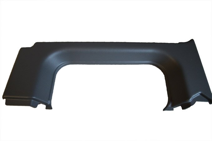 Tapicerka przestrzeni bagażowej tył lewa górna Defender od 2007 (Dark Granite)