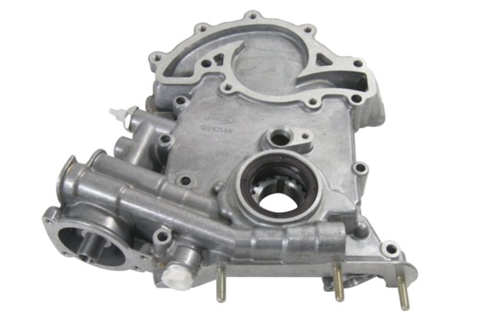 Dekiel rozrządu z pompą olejową silnika benzyna 4,0/4,6 V8 Discovery II do 1999 (VIN:XA231750) / RR P38 do 1999 (VIN:XA426593)