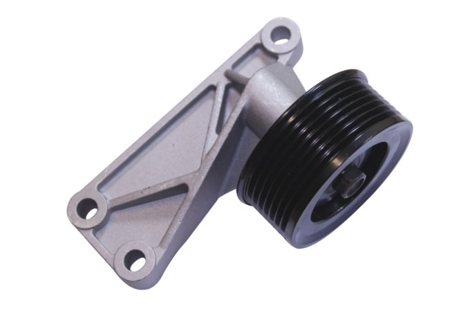 Wspornik z rolką paska głównego TD5 Defender / Discovery II (bez ACE)