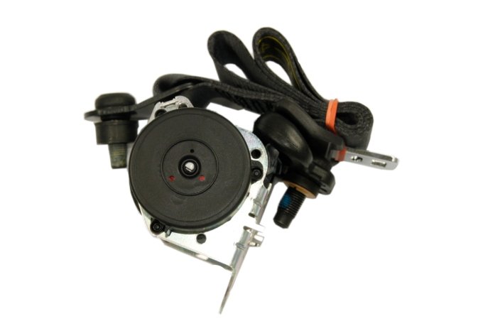 Pas bezpieczeństwa tył prawy Freelander od 2001 (VIN:1A000001) do 2003 (VIN:3A999999) 3 drzwiowy (Ash Grey)