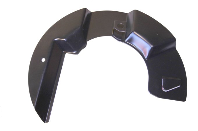 Osłona tarczy hamulcowej przód prawa Defender od 94 / Discovery / RR