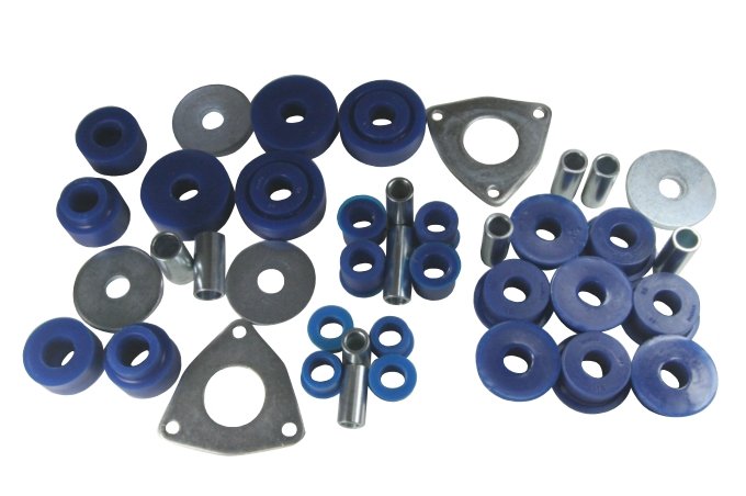 Zestaw Polybush (Comfort) Defender od 94 / Discovery / RR od 86 (bez wahacza centralnego)