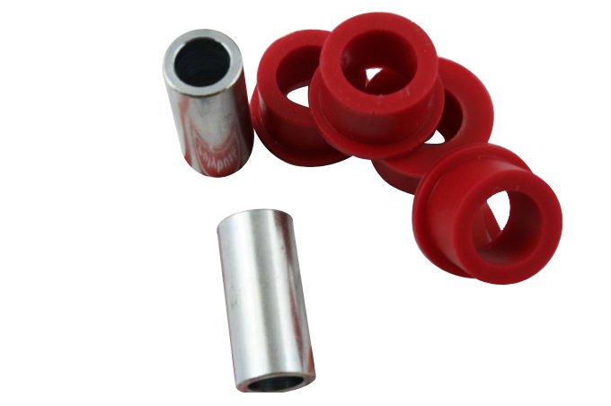 Silenblok Panharda Defender do 2002 (VIN:2A626645) / Discovery / RR (2 szt.) Polybush (czerwone)