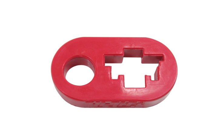 Uchwyt mocowania rurki do Hi-Lift (czerwony)
