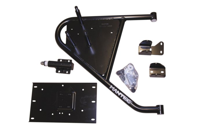 Uchwyt koła zapasowego Defender od 2002 (ramię uchylne tył) Mantec