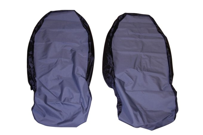 Pokrowce siedzeń przód Discovery II / Discovery 3 (szare)