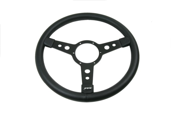 Kierownica Mountney 15" czarna vinylowa