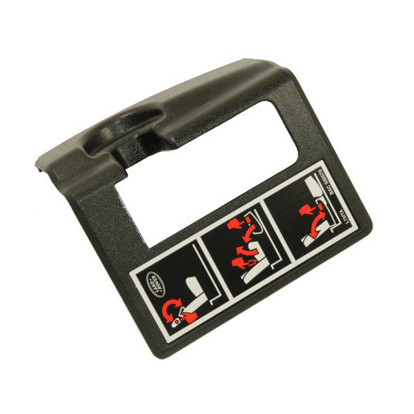 Osłona zamka fotela trzeciego rzędu prawa Discovery 3 / Discovery 4