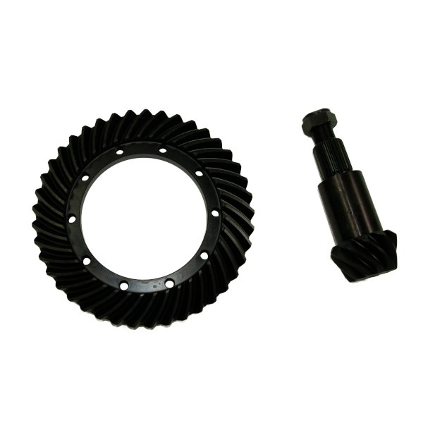 Wałek ataku z kołem talerzowym (4,1) Defender 110/130 od 2002 tył / RR P38 przód/tył