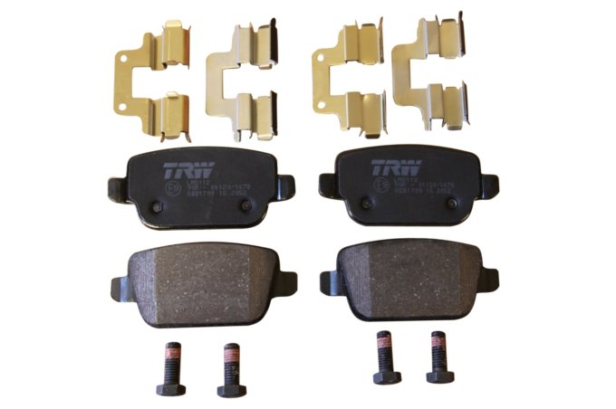 Klocki hamulcowe tył Freelander 2 do 2012 (VIN: CH999999) diesel