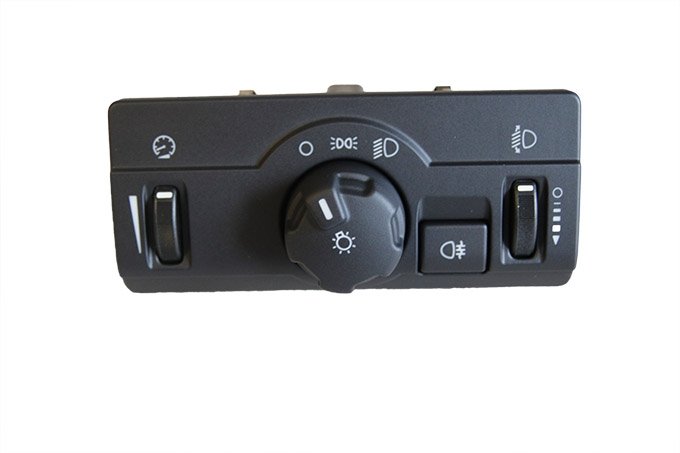 Przełącznik zespolony świateł Freelander 2 do 2012 (VIN:CH999999) (Less Auto Headlamps, Less Front Fog Lamps, With Manual Headlamp Levelling)