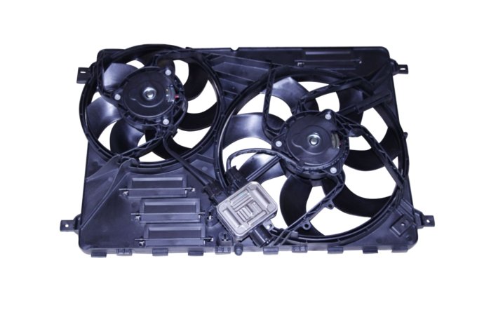 Wentylatory elektryczne chłodnicy (z modułem kontrolnym) Freelander 2 2,2 diesel / 3,2 benzyna