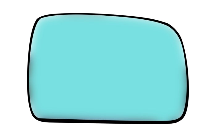 Szkło lusterka Discovery 4 do 2013 (VIN:DA999999) / Freelander 2 od 2011 (VIN: BH000001) / RR Sport od 2010 (VIN:AA000001) prawe