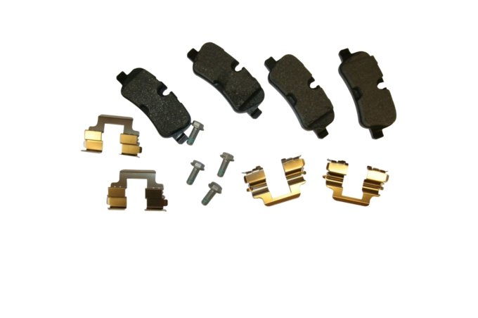 Klocki hamulcowe tył 3,0 V6 / 3,6 V8 diesel / 5,0 NA V8 benzyna Discovery 4 do 2010 (VIN:AA547440) / RR L322 od 2010 (VIN:AA000001) / RR Sport 2010 od (VIN:AA000001) do (VIN:AA257940)