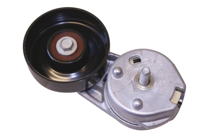 Napinacz paska głównego dolny bez Roll Stability Control 2,7 diesel Discovery 4 do 2010 (VIN:AA999999) / 3,0 diesel Discovery 4 do 2012 (VIN:CA999999) / 3,0 diesel  RR Sport do 2012 (VIN:CA999999)