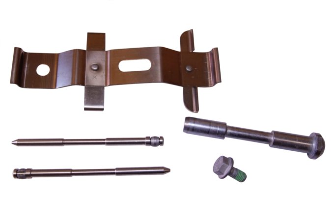 Blaszki mocowania klocków hamulcowych przód (układ 20 calowy) Defender 2 / Discovery 5 / RR L322 / RR L405 / RR Sport / RR Sport od 2014