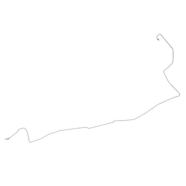 Przewód hamulcowy pod nadwoziem tył prawy (część tylna) RR Sport od 2010