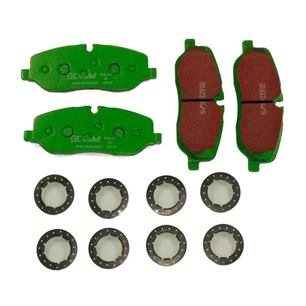 Klocki hamulcowe przód Discovery 3 / Discovery 4 4,0 V6 benzyna / 2,7 diesel / RR L322 od 2006 (VIN:6A000001) 3,0 diesel / 4,4 AJ V8 benzyna / RR Sport 4,4 V8 benzyna / 2,7 diesel (GREEN STUFF)