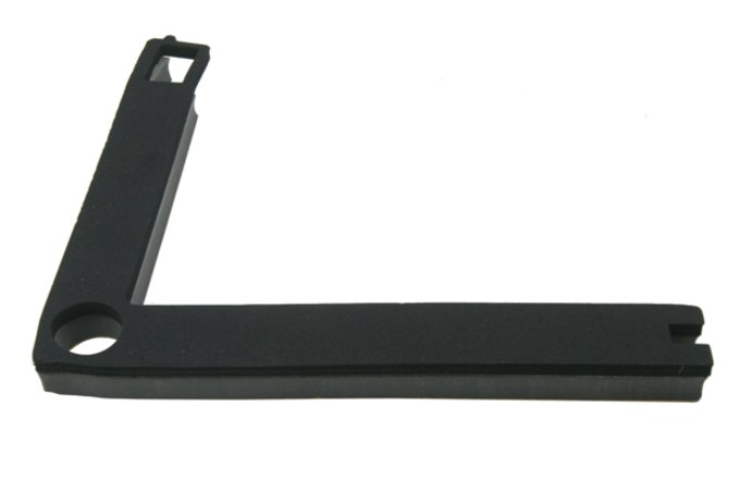 Uszczelka lewej nadstawki nadwozia tył dolna tylna ( narożna ) Defender od 2007