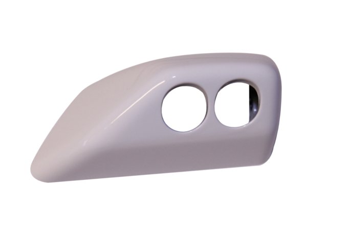 Maskownica dyszy spryskiwacza reflektora Freelander 2 lewa (Fuji White - 867)