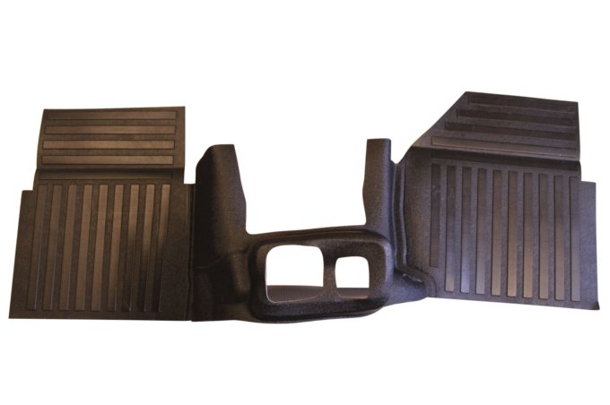 Wykładzina gumowa tunel środkowy / przód prawy / lewy Defender od 2007