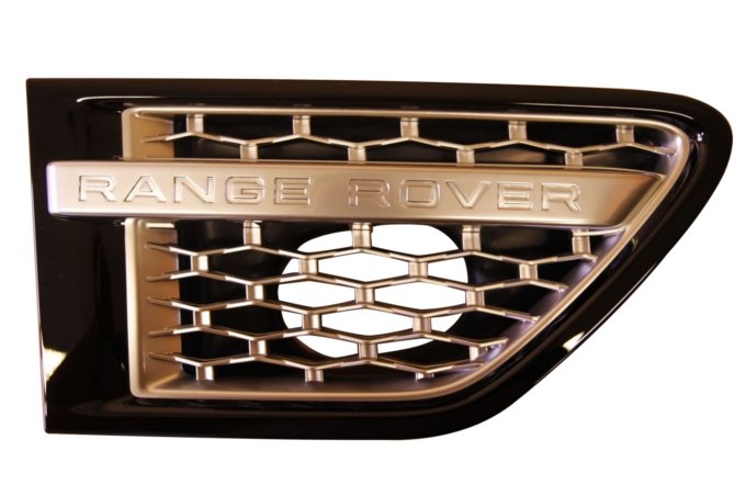 Kratka wlotu powietrza błotnik przód prawy RR Sport 5,0 V8 benzyna (Autobiography Sport LE)