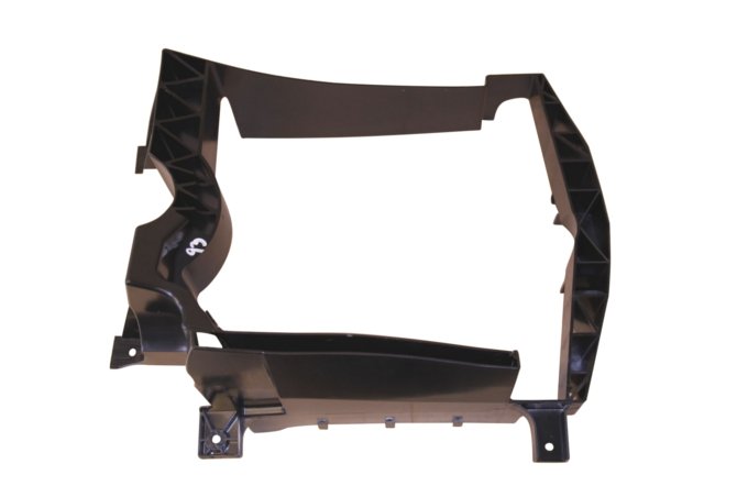 Plastik wlotu powietrza do chłodnicy Discovery 5 / RR L405 / RR Sport od 2014 prawy (tył)