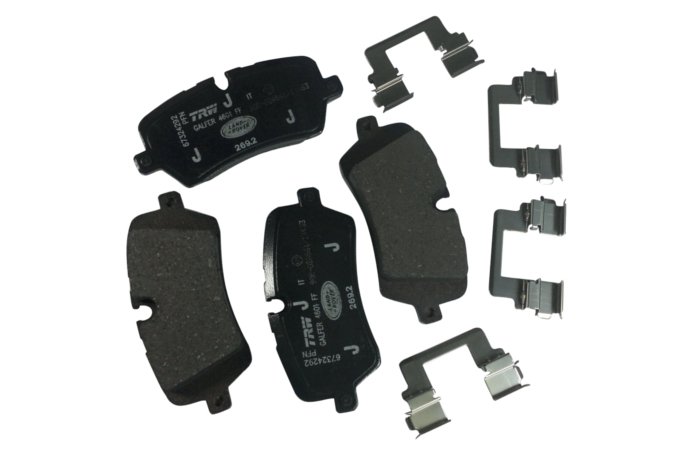 Klocki hamulcowe tył (19 cali) Discovery 5 do 2017 (VIN:HA999999) / RR L405 do 2017 (VIN:HA999999) / RR Sport od 2014 do 2017 (VIN:HA999999)