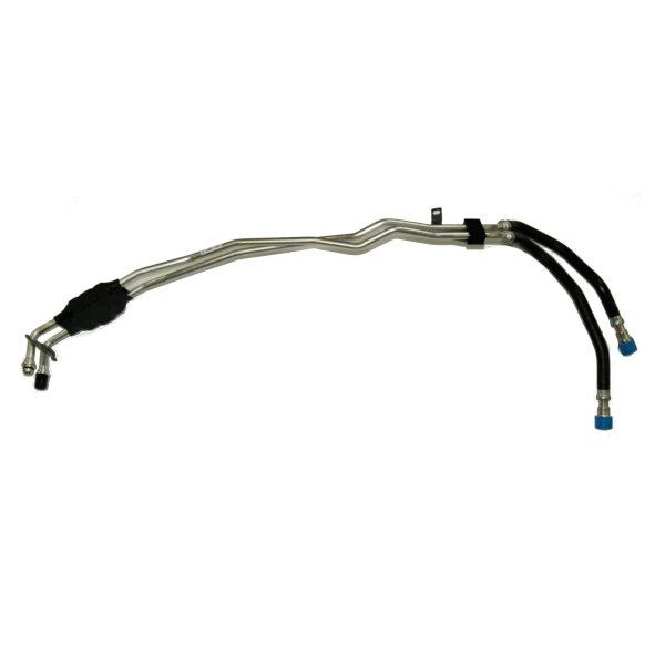 Komplet przewodów chłodnicy oleju automatycznej skrzyni biegów ZF 8HP 3,0 diesel (bez Twin Turbo) Discovery 4 / RR Sport