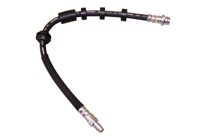 Przewód hamulcowy elastyczny przy zacisku mostu przód Freelander 2