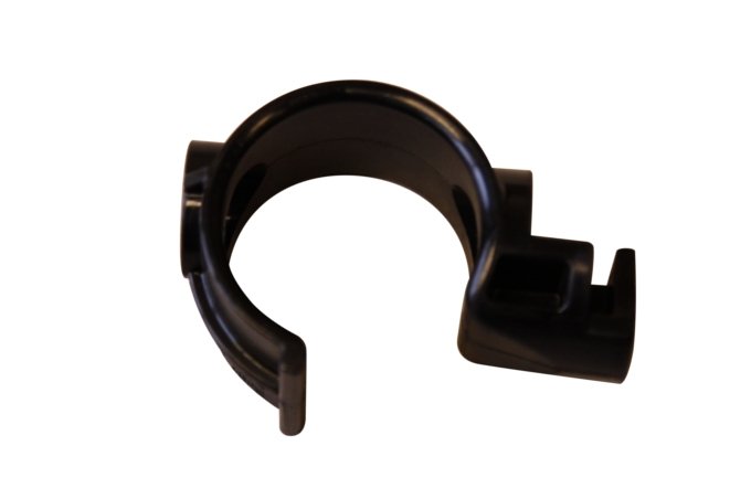 Klip mocowania przewodu przy wentylatorach chłodnicy Discovery Sport / Freelander 2 / RR Evoque