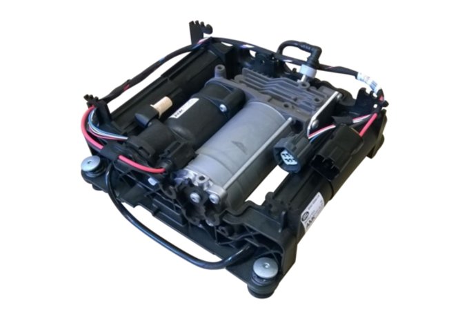 Kompresor zawieszenia (AMK - nowy typ) RR L322 od 2006 (VIN:6A000001) (kompletyny z podstawą)