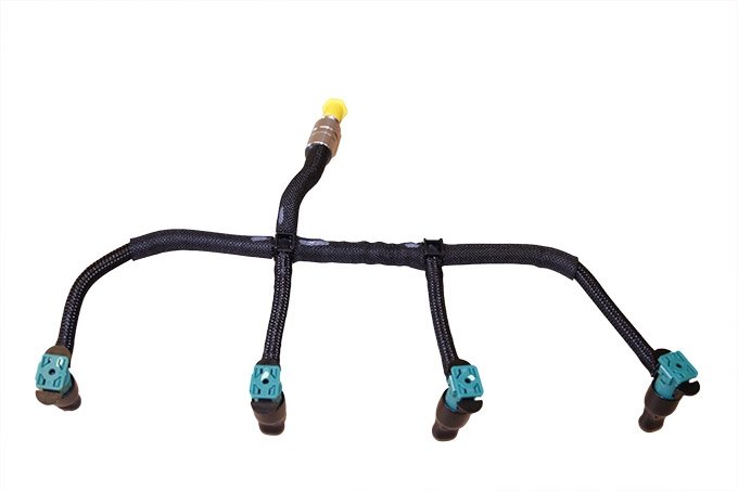 Komplet przewodów przelewowych wtryskiwaczy 2,2 diesel Freelander 2 / RR Evoque / Discovery Sport