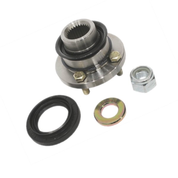 Flansza reduktora LT przód od 43D kpl. (flansza + simering + nakrętka)