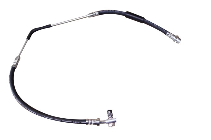 Przewód hamulcowy elastyczny przy zacisku mostu tył RR L322 od 2006 (VIN:6A000001) prawy