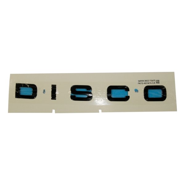 Naklejka "DISCO" klapy tył Discovery Sport (Black)