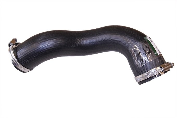 Rura gumowa intercooler lewa 2,2 diesel Discovery Sport / RR Evoque od 2014 (VIN:EH000001)