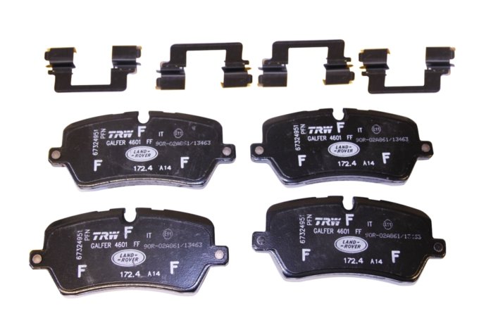 Klocki hamulcowe tył RR L405 5,0 V8 OHC SGDI SC / 4,4 V8 diesel / 3,0 TD V6 diesel HYBRID / RR Sport od 2014 5,0 V8 OHC SGDI SC / 4,4 V8 diesel / 3,0 TD V6 diesel