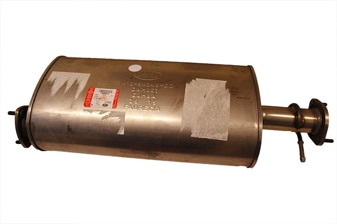 Tłumik środkowy Defender 90 od 2007