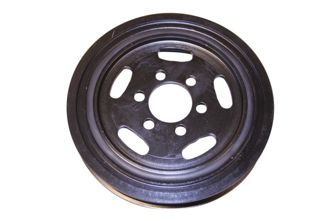 Koło pasowe wału korbowego 2,7 V6 diesel / 3,0 V6 diesel/Hybrid Discovery 3 / Discovery 4 / Discovery 5 / RR L405 / RR Sport od 2010 / RR Sport od 2014 / RR Velar