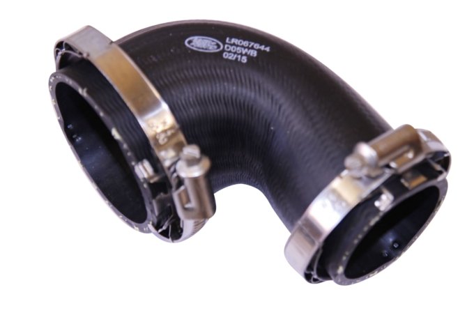 Rura gumowa intercooler (kolanko) do przepustnicy 2,2 diesel Defender od 2007